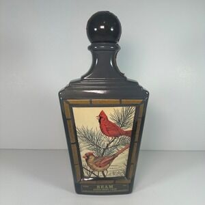 Vintage Jim Beam J Lockhart Cardinal Bird Whiskey Decanter Ceramic Bottle Only
